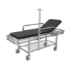 Stainless Steel Stretcher - Adjustable Backrest Stainless steel Stretcher adjustable backrest