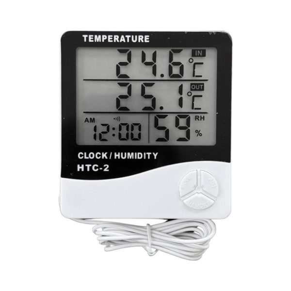 Digital Temperature & Humidity Thermometer with Probe