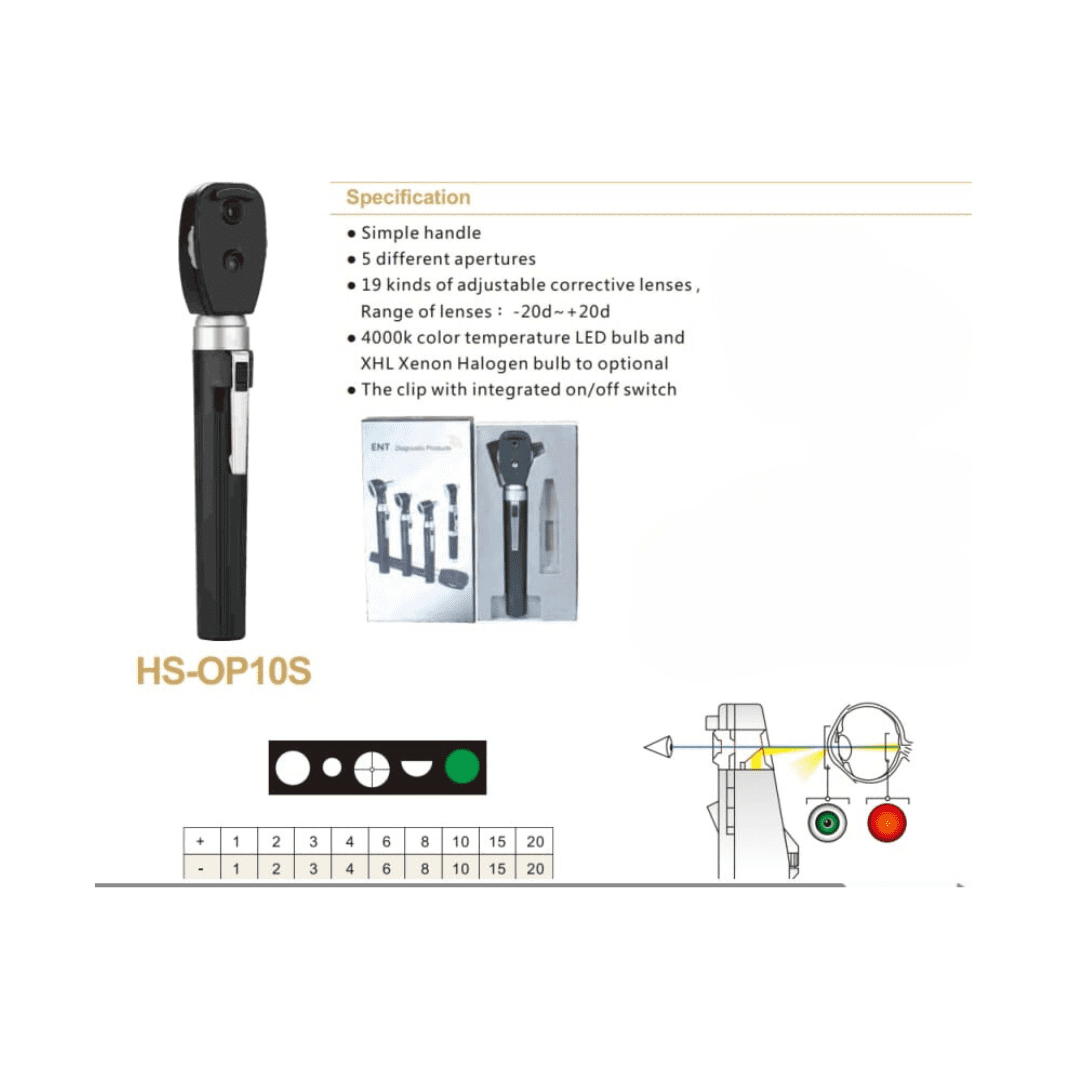 HSOP10S-1 Ophthalmoscope - HS-OP10S