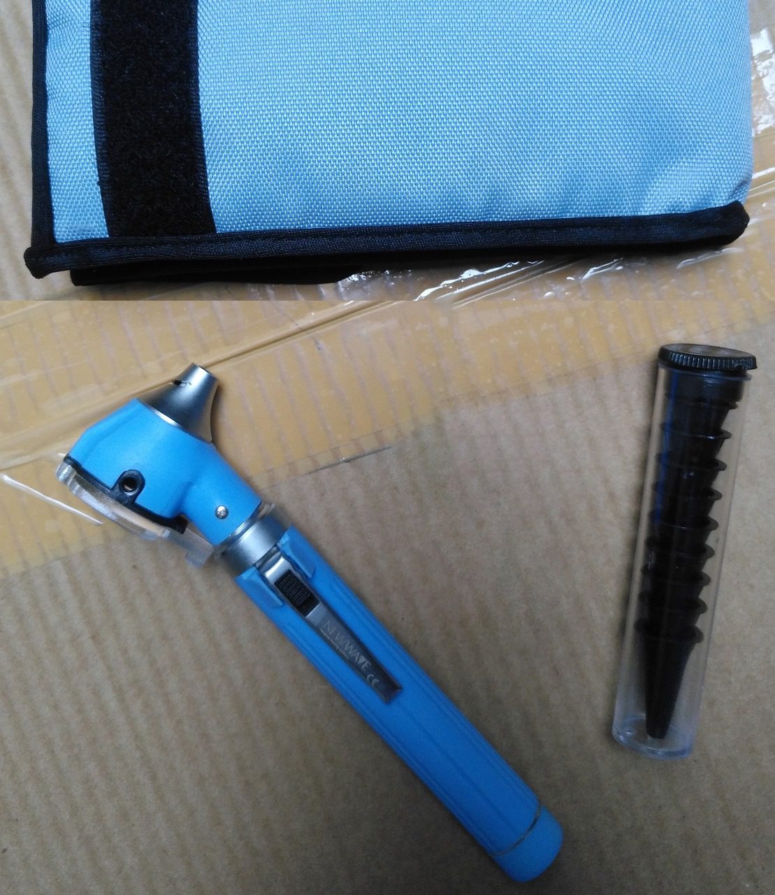 Fibre Optic Pocket Otoscope – Blue std