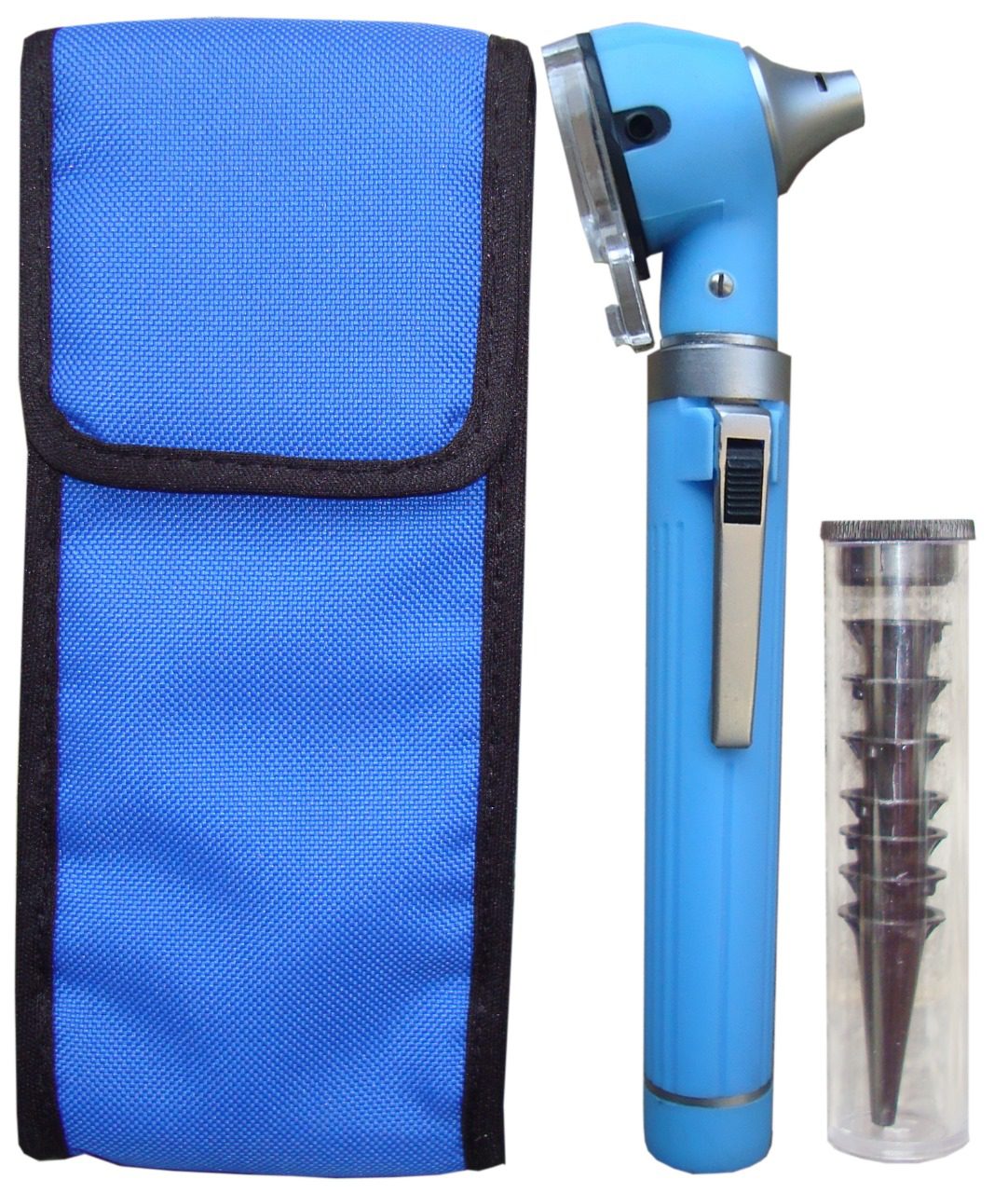 Fibre Optic Pocket Otoscope – Blue std