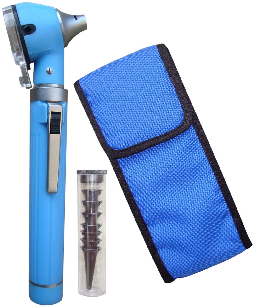 Fibre Optic Pocket Otoscope – Blue std