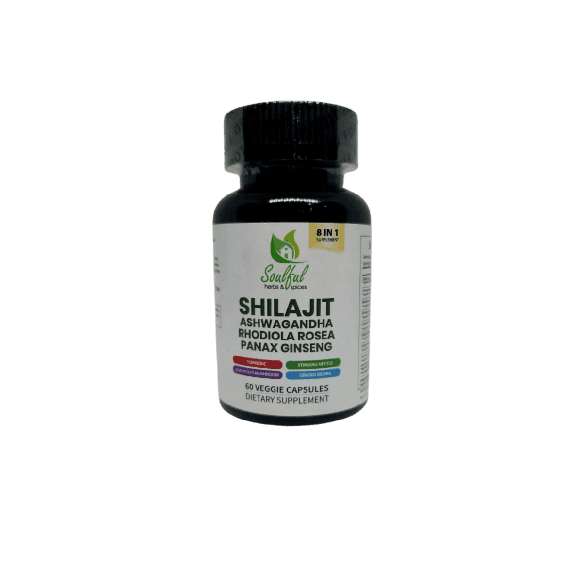 Shilajit 8 in 1 2 transparent Shilajit 8-in-1 Supplement
