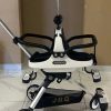 Baby twin stroller pram