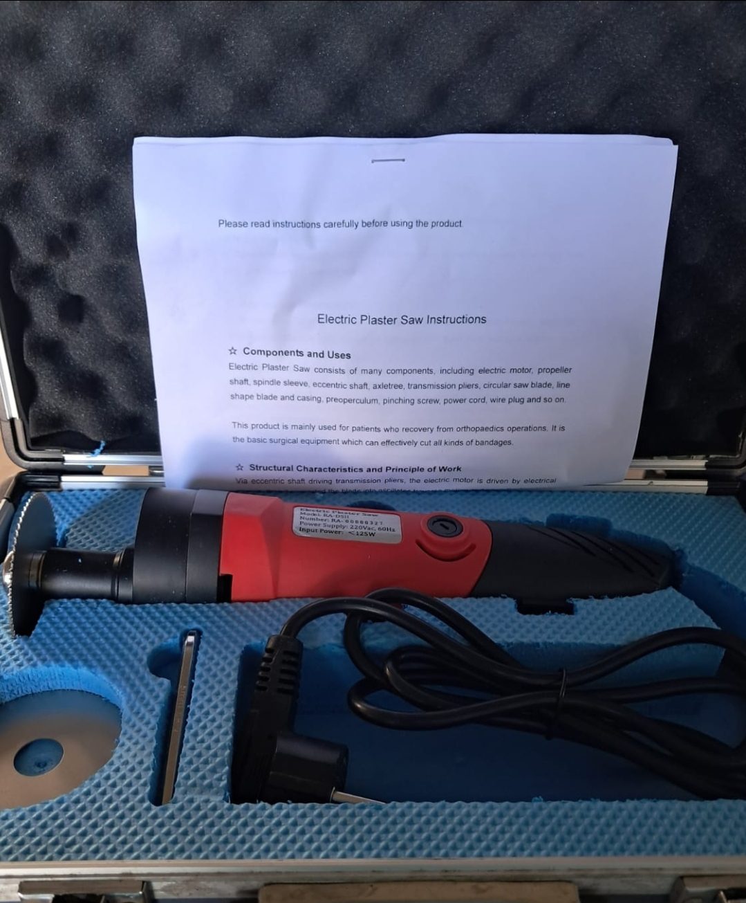 Electric plaster saw cutter