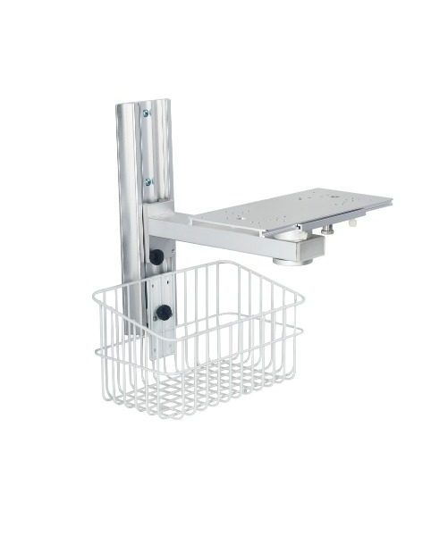 Wall mount for patient monitor