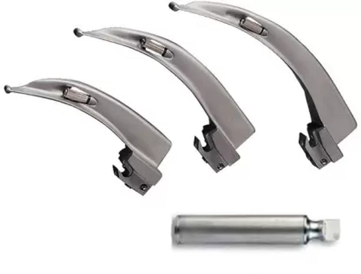 Laryngoscope Set 3 Blades
